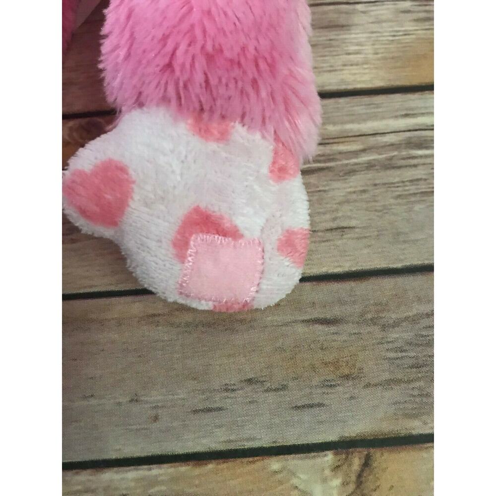 Bulid A Bear Plush Pink Hearts Monkey Hug For You Hanging Monkey 18" Stuffed Toy - Picture 4 of 11